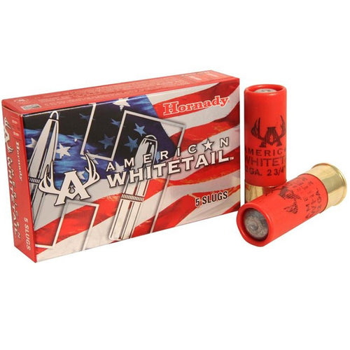 Hornady 86234 American Whitetail Rifled Slugs 12 GA, 2-3/4 in, 1oz