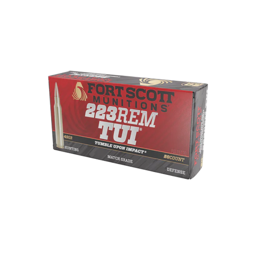 Fort Scott Munitions 223 TUI 40GR