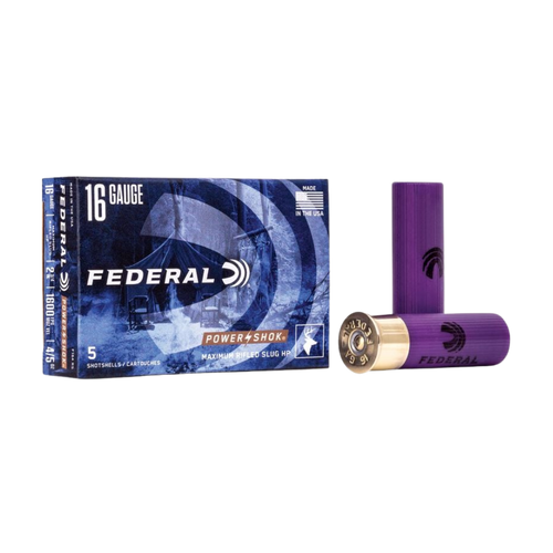 Federal 16GA 2 3/4 Rifle Slug 4/5OZ 1600fps