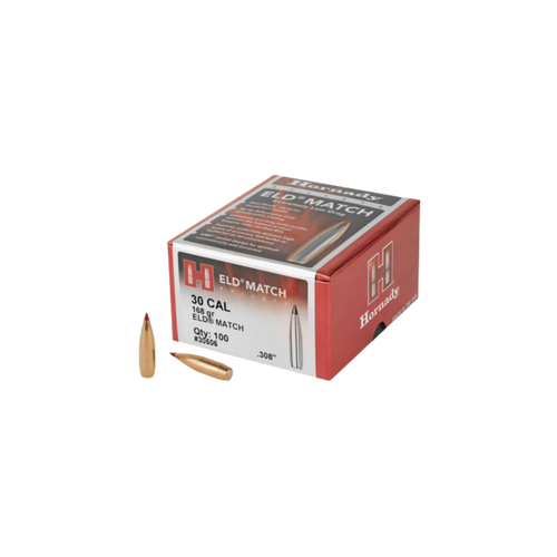Hornady 30Cal 168GR ELD Match .308