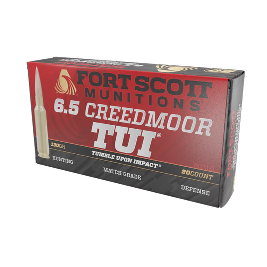 Fort Scott Munitions  6.5CREEDMOOR  TUI 130gr
