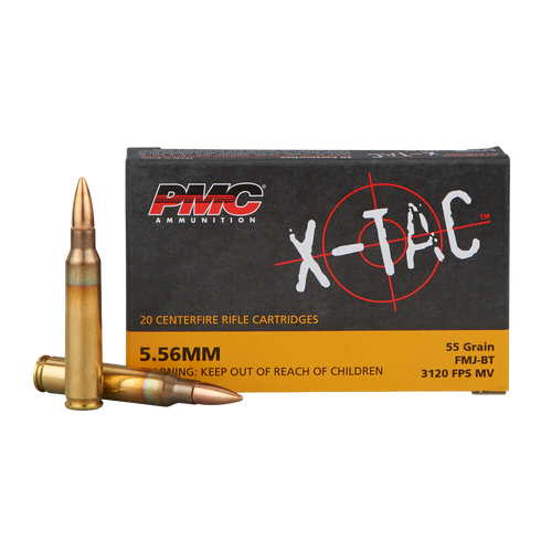 PMC 5.56x45 Nato 55GR FMJ-BT