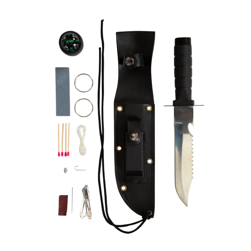Load image into Gallery viewer, Stansport Survival Knife Kit
