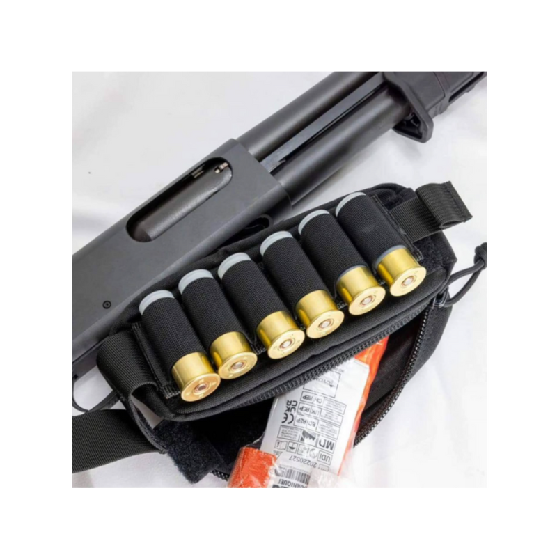 Load image into Gallery viewer, S&amp;J Hardware D.S.C Detachable Shotshell Carrier Strip 3.0 - 6 Shot Black
