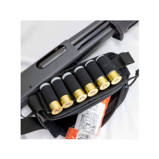 S&J Hardware D.S.C Detachable Shotshell Carrier Strip 3.0 - 6 Shot Black