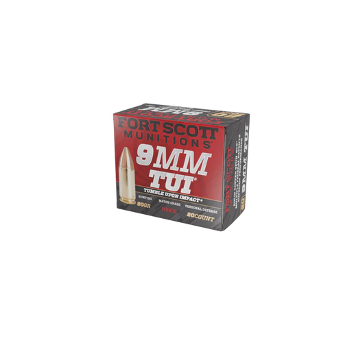 Fort Scott Munitions  9MM LUGER TUI 80Gr