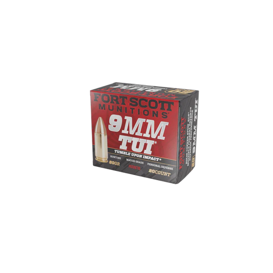 Fort Scott Munitions  9MM LUGER TUI 80Gr