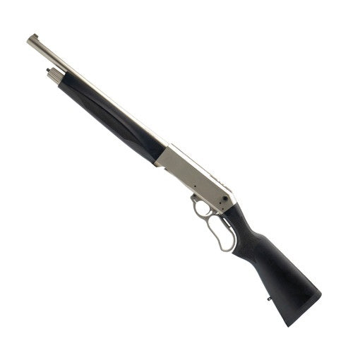 EGE Arms LV12 Lever Action Shotgun, Nickel - 12GA, 2-3/4