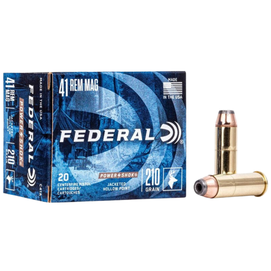 Federal Power-Shok Handgun 41 Rem Magnum 210 Grain | FWGC