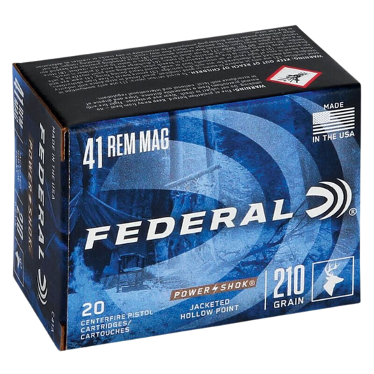 Federal Power-Shok Handgun 41 Rem Magnum 210 Grain | FWGC
