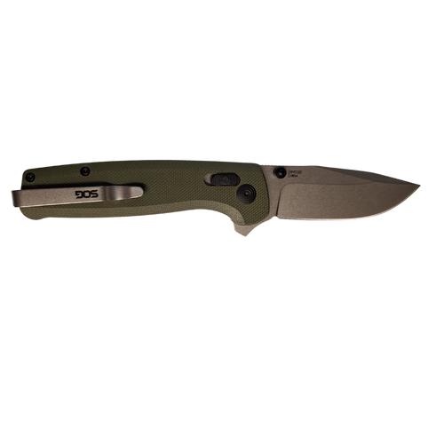 SOG TM1022-BX Terminus XR Folding Knife | Colour: Olive Drab | FWGC