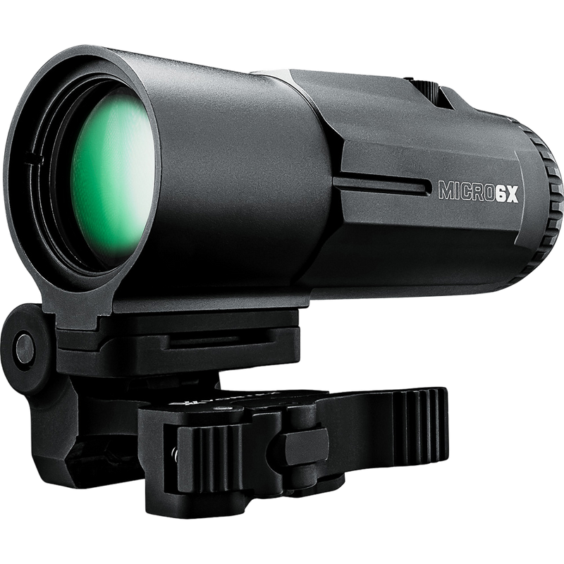 Load image into Gallery viewer, VORTEX MICRO 6X MAGNIFIER WITH QUICK-RELEASE FLIP MOUNT | BACK SIDE | FISHING WORLD GC CANADA
