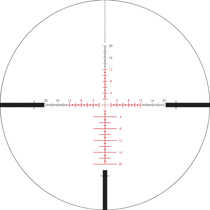 Load image into Gallery viewer, VORTEX VIPER PST 5-25X50 SFP RIFLESCOPE WITH EBR-4 MOA | SCOPE VIEW 1| FISHING WORLD GC CANADA
