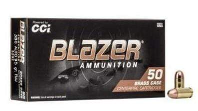 CCI Blazer 380 Auto 95gr. FMJ