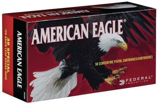 Federal American Eagle 38spl 158gr 50pk