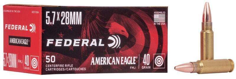 Load image into Gallery viewer, Federal American Eagle 5.72x28 FMJ 40
