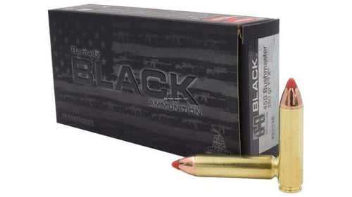 Hornady 82246 BLACK Rifle Ammo 450 BUSHMASTER 250 Gr FTX, 20 ROUNDS