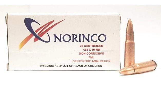 Load image into Gallery viewer, NORINCO 7.62x39 FMJ 122gr NON-CORROSIVE - 20 ROUNDS | FWGC CANADA
