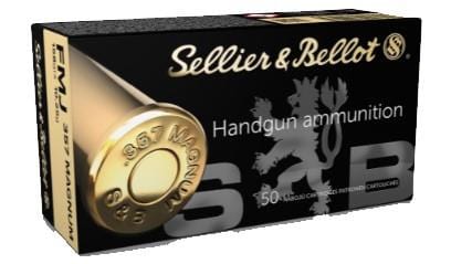 Sellier & Bellot 9MM FMJ 124GR, 50 Rounds