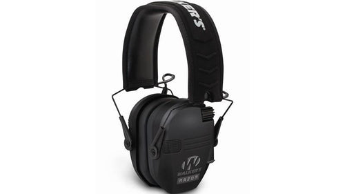 Walkers Razor Slim Electronic Muff 23NRR , Black | FWGC